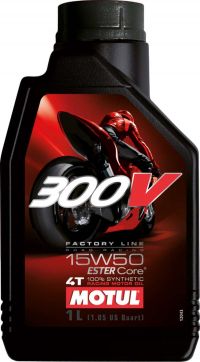 MOTUL 300V 4T Factory Line 15W50 4 litri 295 RON